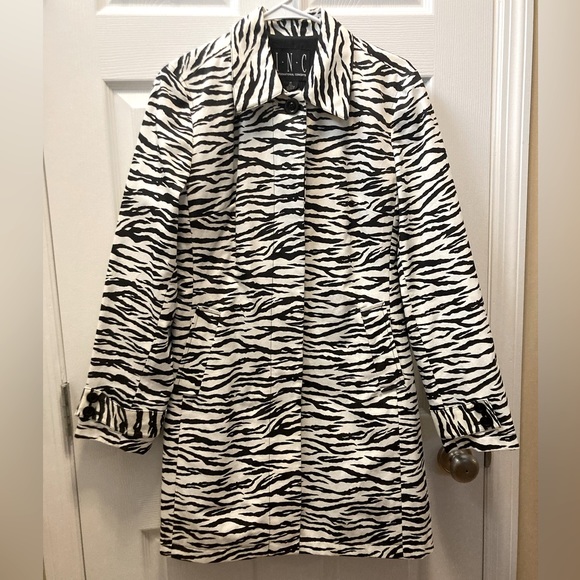 INC International Concepts Jackets & Blazers - Zebra print spring jacket